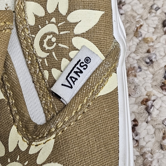 Vans Slip On VR3 SF Floral Multi 9 Mens/10.5 Womens - Mustard Gold - Picture 3 of 6